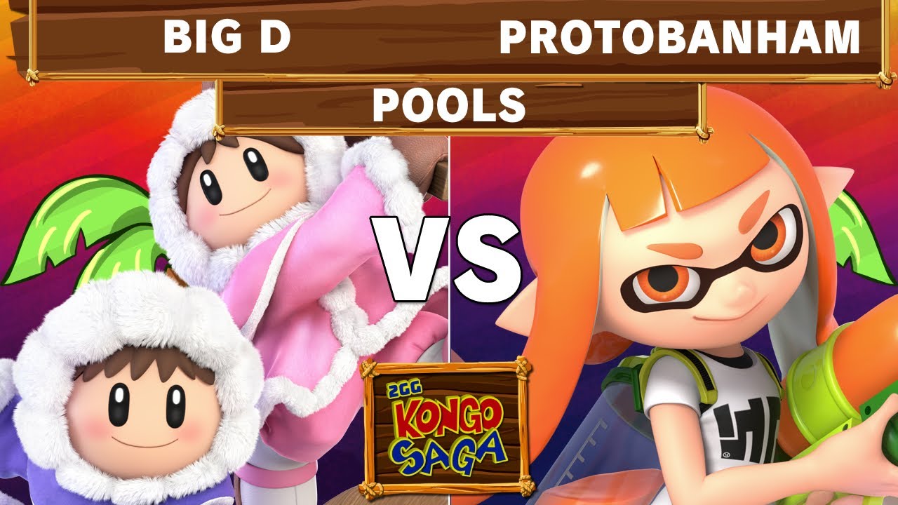 2GG Kongo Saga - CACAW | Big D (Ice Climbers) Vs Protobanham (inkling) Winners Pools