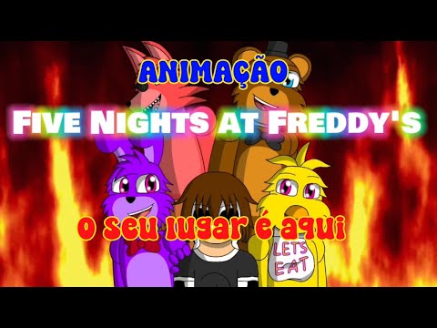 5 CRIANÇAS QUERENDO BRINCAR (Rap Fnaf o seu lugar é aqui) #fnafanimation