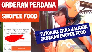 ORDERAN PERDANA SHOPEE FOOD + Tutorial CARA MENJALANKAN ORDER SHOPEE FOOD | disimak sampai habis ya screenshot 1