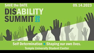 Disability Summit 2023: Opening & Keynote