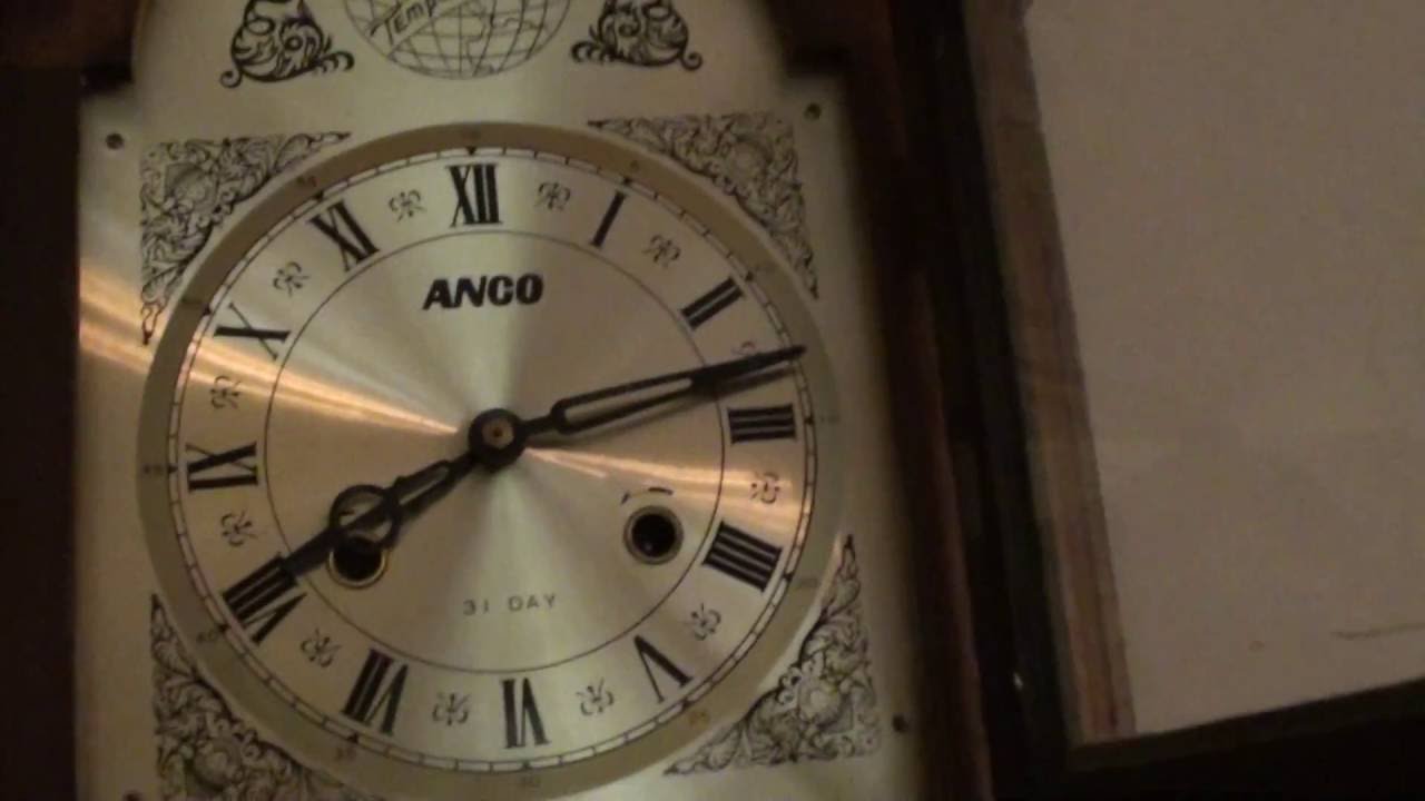 ANCO 31 Day Wall Clock.