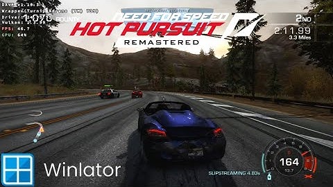 Need For Speed Hot Pursuit Remastered on Android Winlator Bionic 2.7 Poco F6