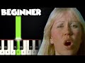 Chiquitita - ABBA | BEGINNER PIANO TUTORIAL + SHEET MUSIC by Betacustic