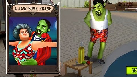 Scary Stranger 3D Level A Jaw Some Prank