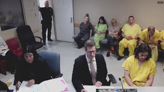 Downtown Spokane stabbing suspect held on $1M bail, victim's father speaks at Superior Court appeara
