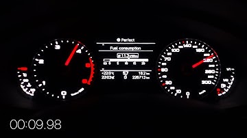 Audi A7 3.0 TDI - Acceleration 0-235 (TOP SPEED)