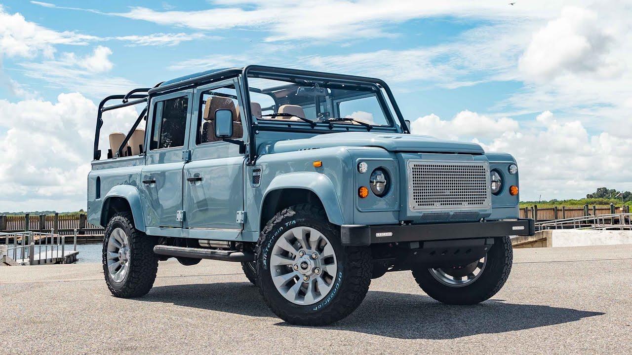 Fully RESTORED (1992) Land Rover DEFENDER 110 Soft Top with GM LT1