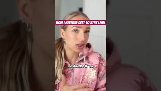 How I reverse Diet to stay lean eating more? Watch new video! #fitnessgirl #fitness #gymgirl
