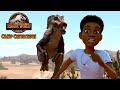 Darius Outruns the Spinosaurus | JURASSIC WORLD CAMP CRETACEOUS | Netflix