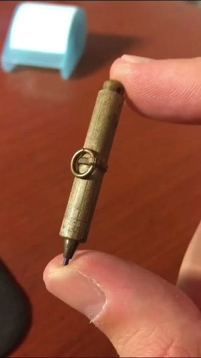 World's Smallest Mechanical Pencil