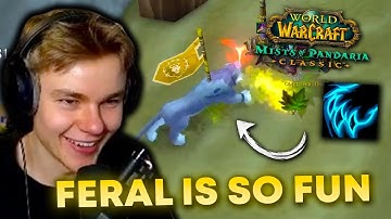 This is Why I Love Feral Druid in Mists of Pandaria Classic