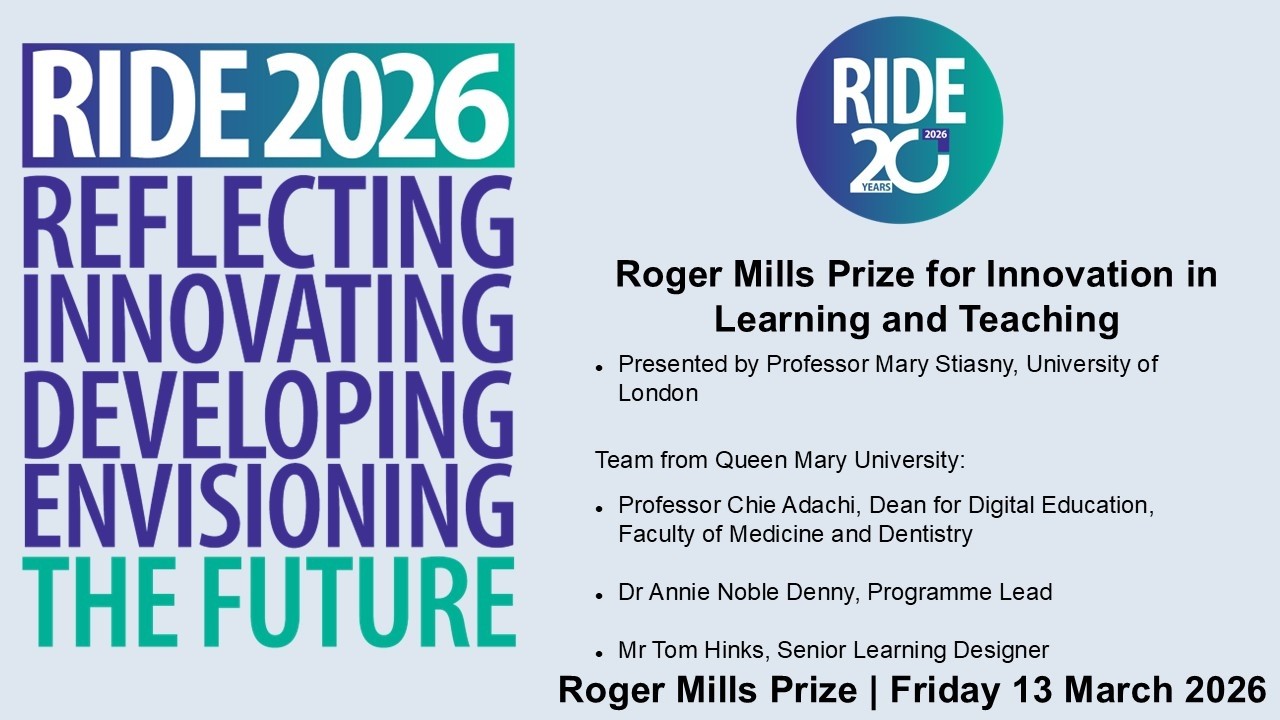 20th RIDE Conference Celebrates Innovation and Envisions the Future of Digital Education