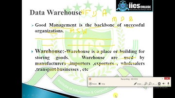 Knowledge Management | Lecture-1 | Introduction to Data Warehouse | By Devendra Sir | IICS COLLEGE