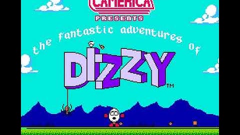 Fantastic Adventures of Dizzy, The USA Unl intro - Nintendo Entertainment System (NES)