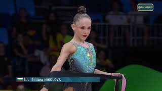Stiliana Nikolova - All-Around - Mondiale - Rio De Janeiro - 22-8-25