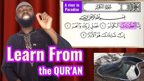 Learn Arabic Through the Qur'an (سورة النصر)