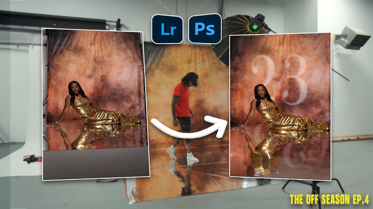 How To Transform Your Studio Photos ( Full BTS & Editing) | The Off ...