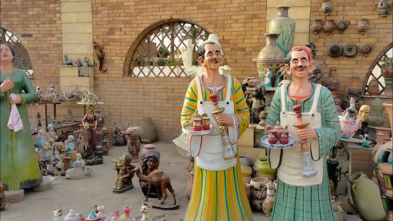 تطوير قرية الفواخير بمصر القديمة وتسويق منتجاتها إلكترونيا