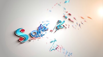 Clean Part Logo || Particle Intro || After Effects