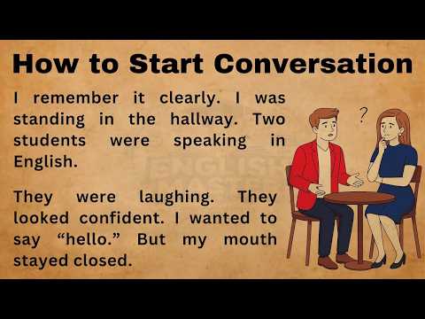 How to Start a Conversation in English || How to Talk to People || master English