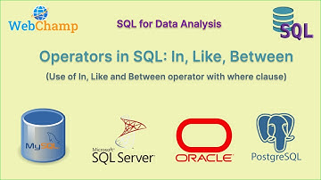 SQL 5: Operators in SQL - In, Like, Between Operator || Filter Record by Range of Date, Number, Text