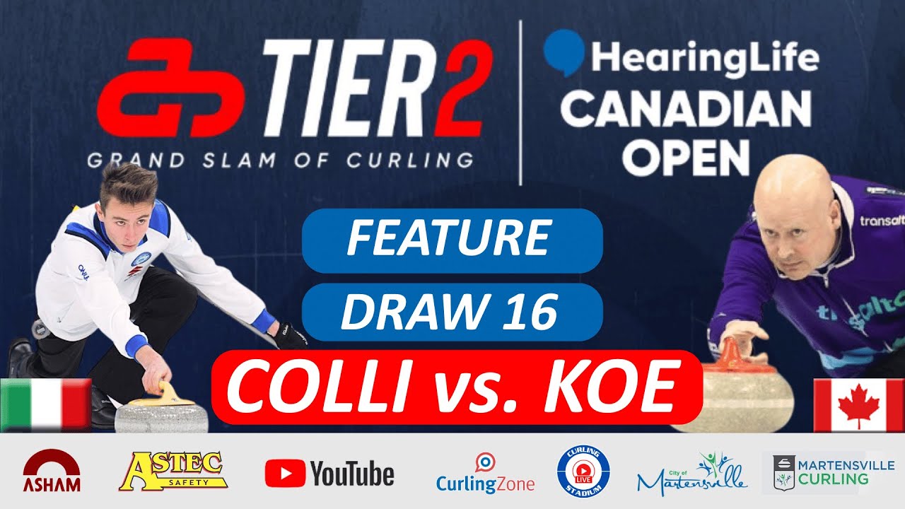 FEATURE: Kevin Koe vs. Giacomo Colli - Draw 16 - Grand Slam
