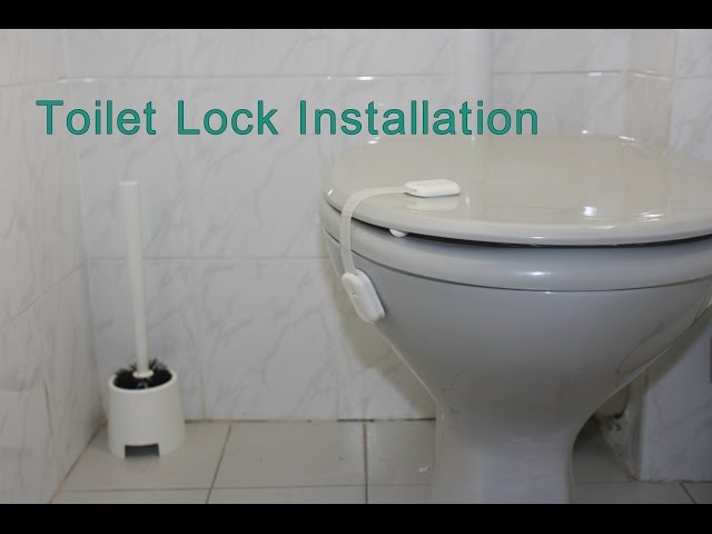 How to Install Toilet Seat Lock 