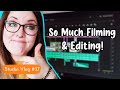 So Much Filming & Editing! - Studio Vlog #37 ¦ The Corner of Craft