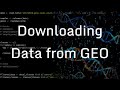 Lesson 2 downloading data from gene expression omnibus geo