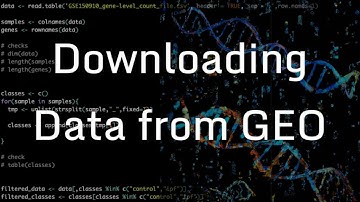 Lesson 2: Downloading Data from Gene Expression Omnibus (GEO)