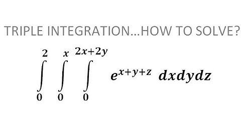 Triple Integration Probem1