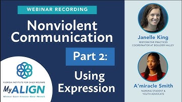 Nonviolent Communication Part 2: Using Expression | MyALIGN Webinar