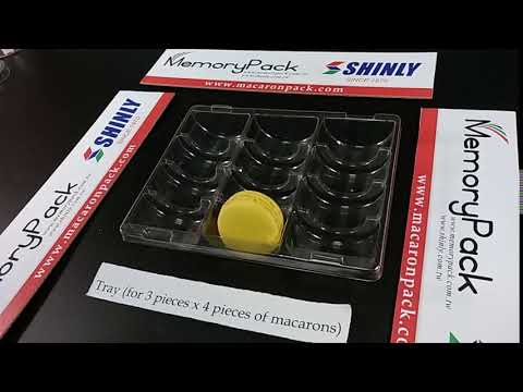 tray for 12 pieces of macaron pack (www.macaronpack.com)