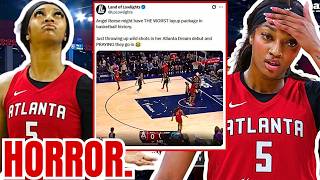 Angel Reese MISSING LAYUPS is a HORROR MOVIE! WNBA SETBACK 100 Years in Dream Lynx Game!