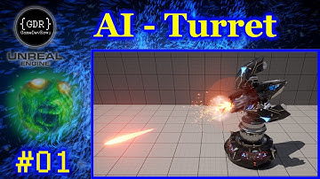 Making a Turret - Multiplayer - Making AI in Unreal Engine - Free Assets! Unreal Engine 5 tutorial