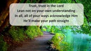 Trust in the Lord - Lyrics Hillsong chords