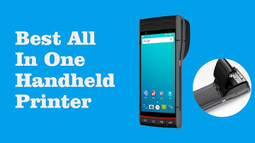 All In One Handheld Printer! 5.5 Inch Android 8.1 PDA Terminal-S60