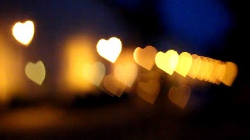 Heart shaped Bokeh Video
