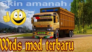 Wtds mod|| truk Scania p310 Mitsubishi Fuso skin amanah.