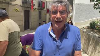 Entrevista a Javier Pérez Maíllo, responsable de las alfombras de sal del Corpus de Béjar