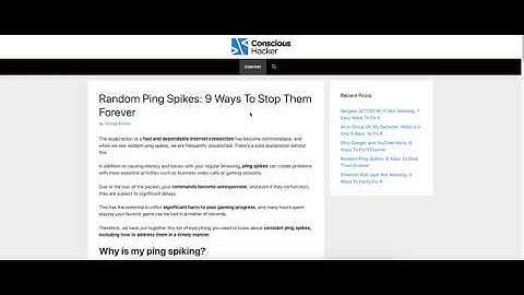 9 Easy Ways To Solve Random Ping Spikes Forever