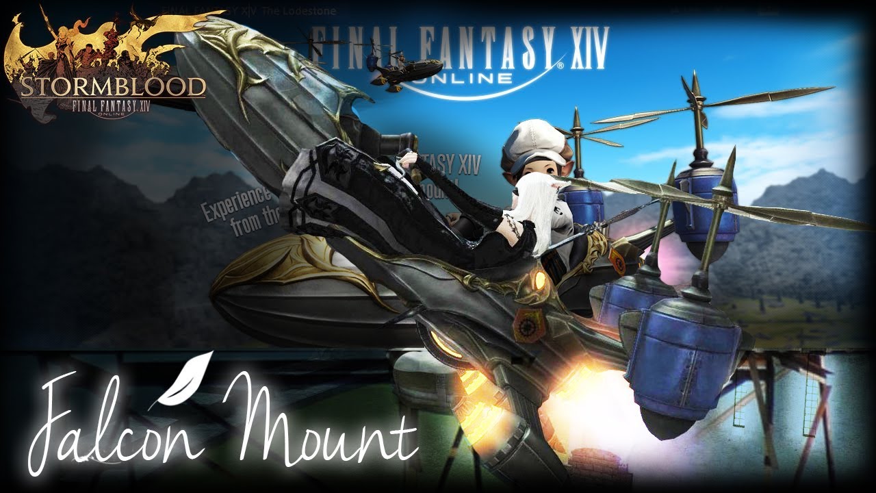 FFXIV Falcon Mount! YouTube