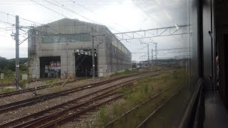 JR七尾線　徳田～七尾　車窓風景　JR Nanao Line, Tokuda Station to Nanao Station　(2020.9)