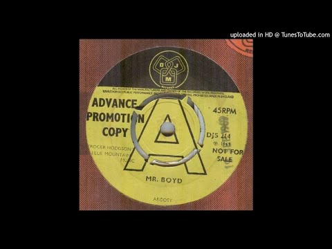 Argosy — Argosy ‎– Mr. Boyd 1969 UK demo (HQ)