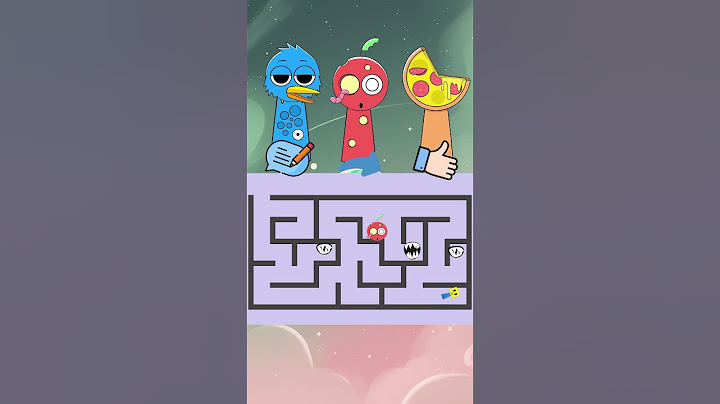 Sprunki Mr. Pizza Phase 4 puzzle Maze Animation #sprunki #incredibox