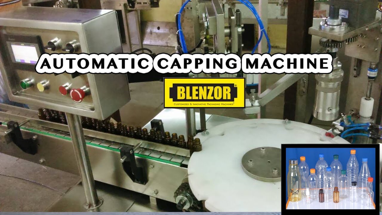 Automatic Pick and Place Screw Capping Machine