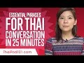 Essential Phrases You Need for Great Conversation in Thai