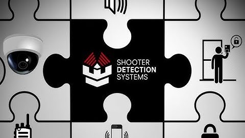 Welcome to Shooter Detection Systems