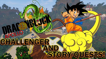 Minecraft Dragon Block C Apollo Remastered | NEW CHALLENGER AND STORY QUESTS!!! SOO COOL!