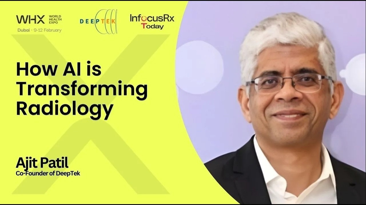 How AI is Transforming Radiology | DeepTek | WHX Dubai 2026 | Ajit Patil
